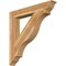 Ekena Millwork Funston Traditional Rough Sawn Bracket, Western Red Cedar, 6"W x 44"D x 44"H BKT06X44X44FST01RWR - alternate 1